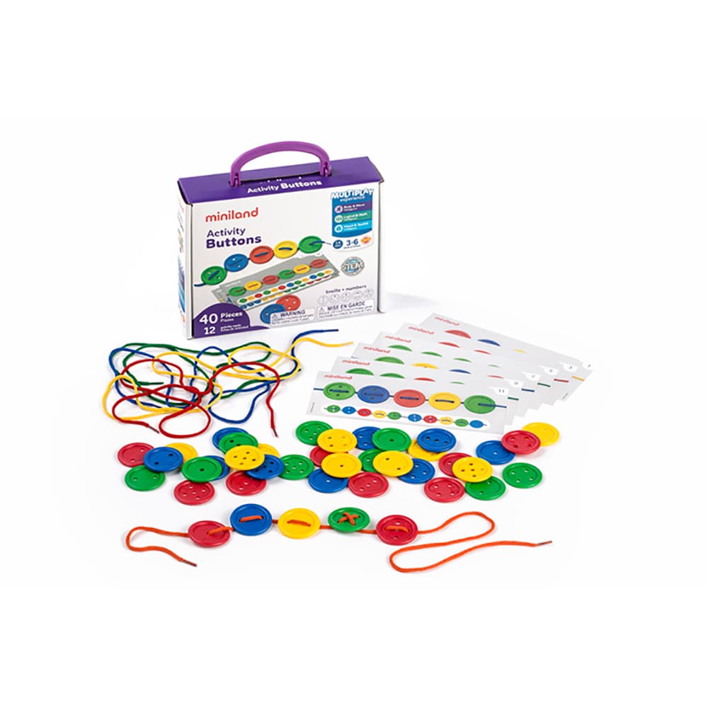 Botones para ensartar Activity Buttons