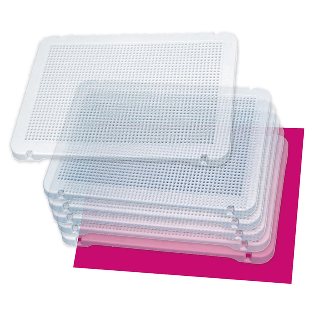 Pegs: Set de 6 placas transparentes