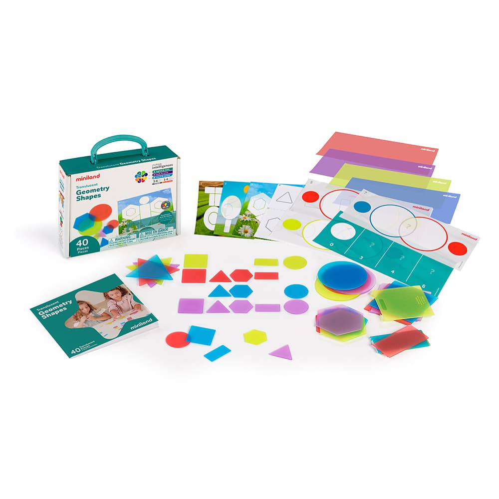 Geometría Translucent Geometry Shapes