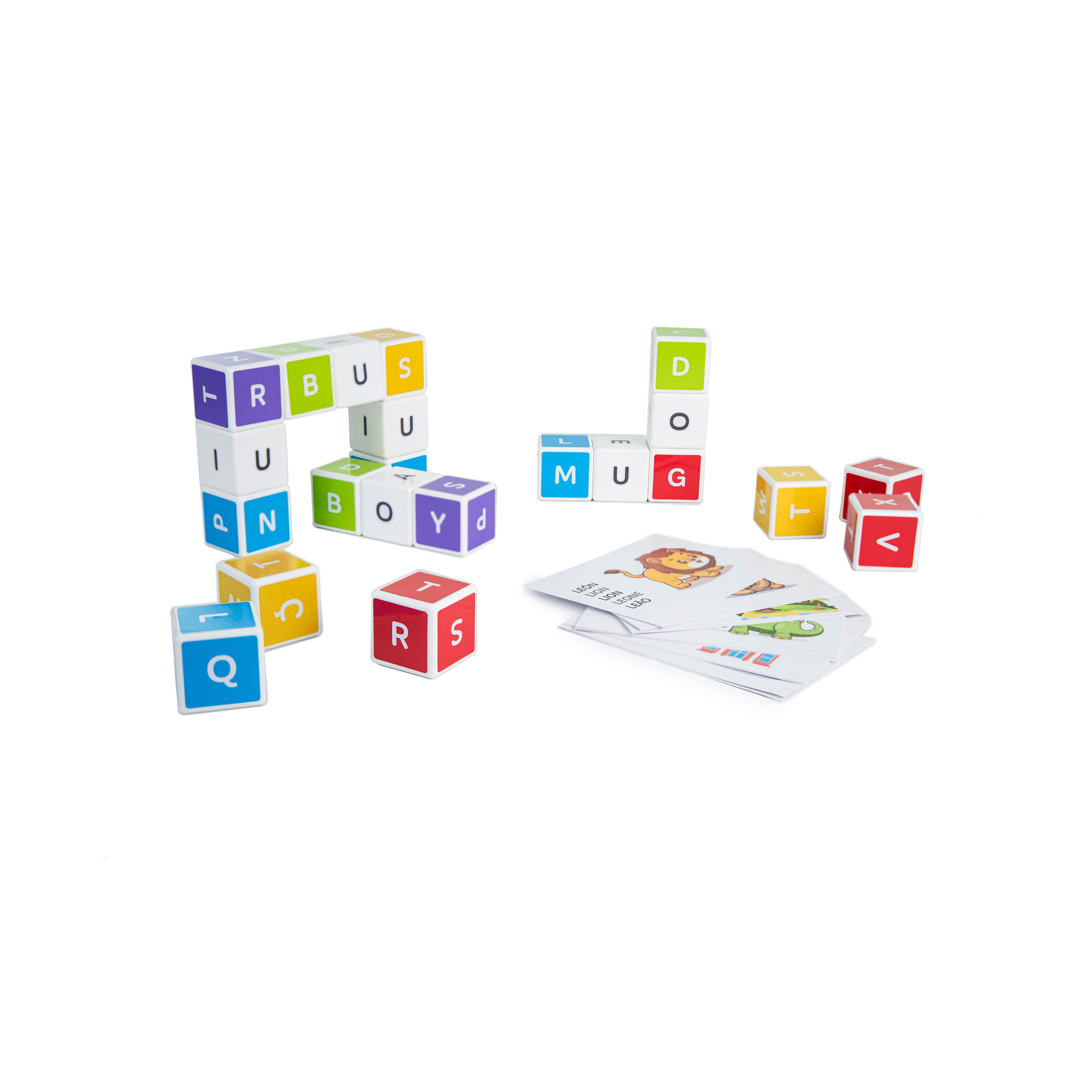 Cubos de letras magnéticos Geomag