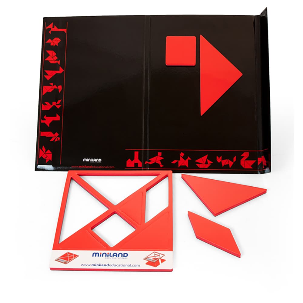 Rompecabezas oriental magnético Magnetic Tangram