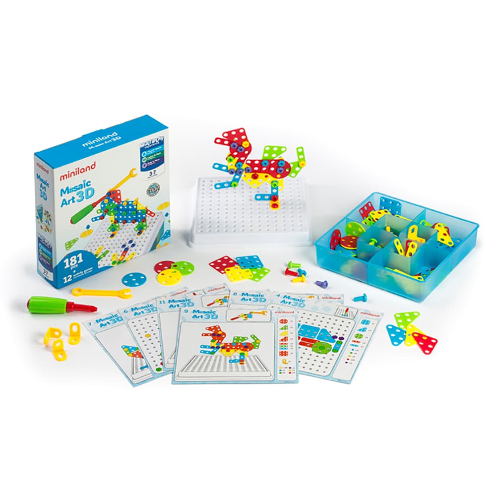 Juego construcción Mosaic Art 3D