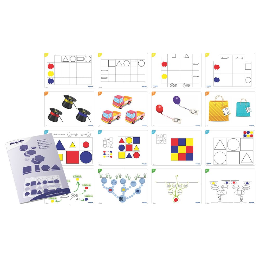 Pack 16 actividades + Guia bloques lógicos