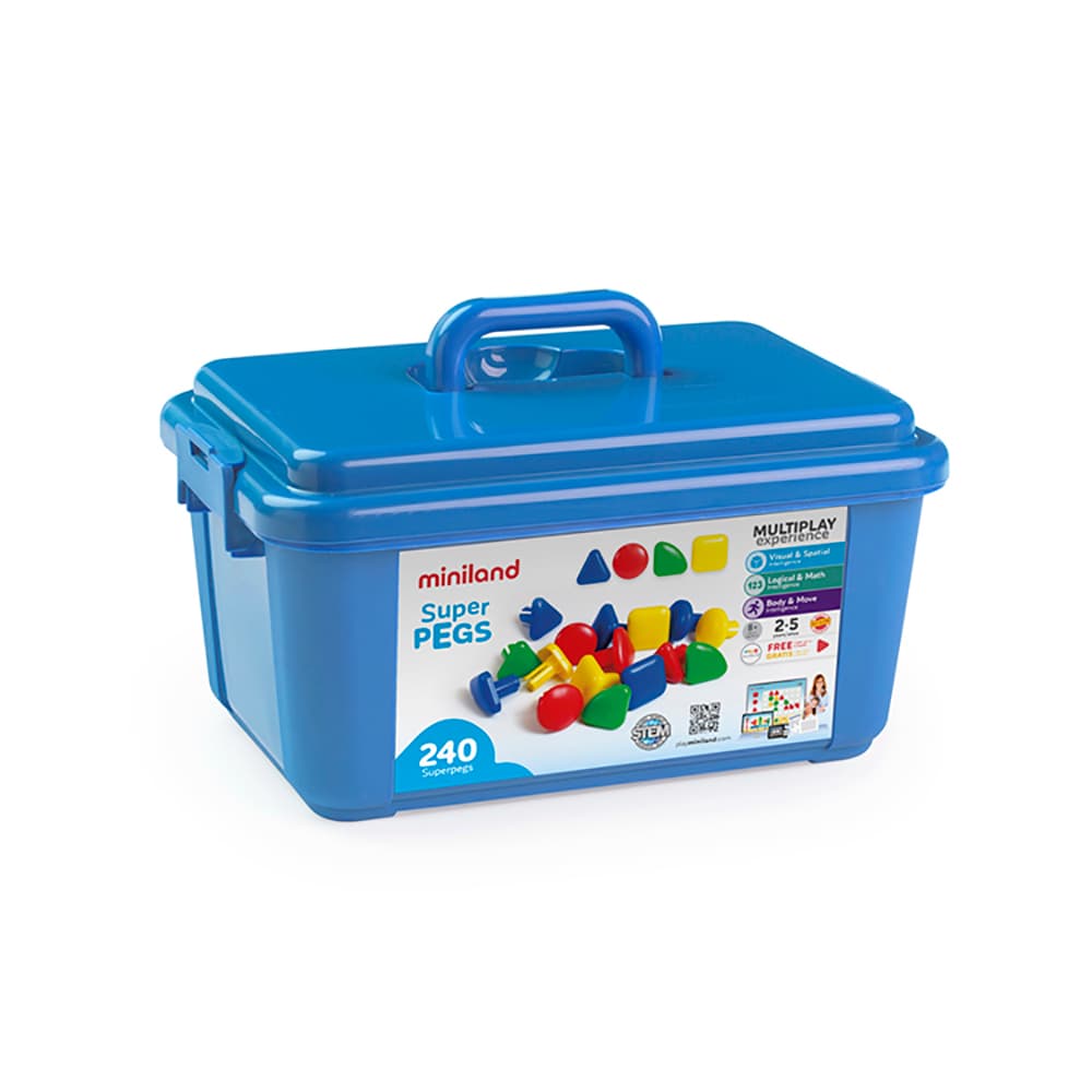 Superpegs (240 piezas) - Primary Colors