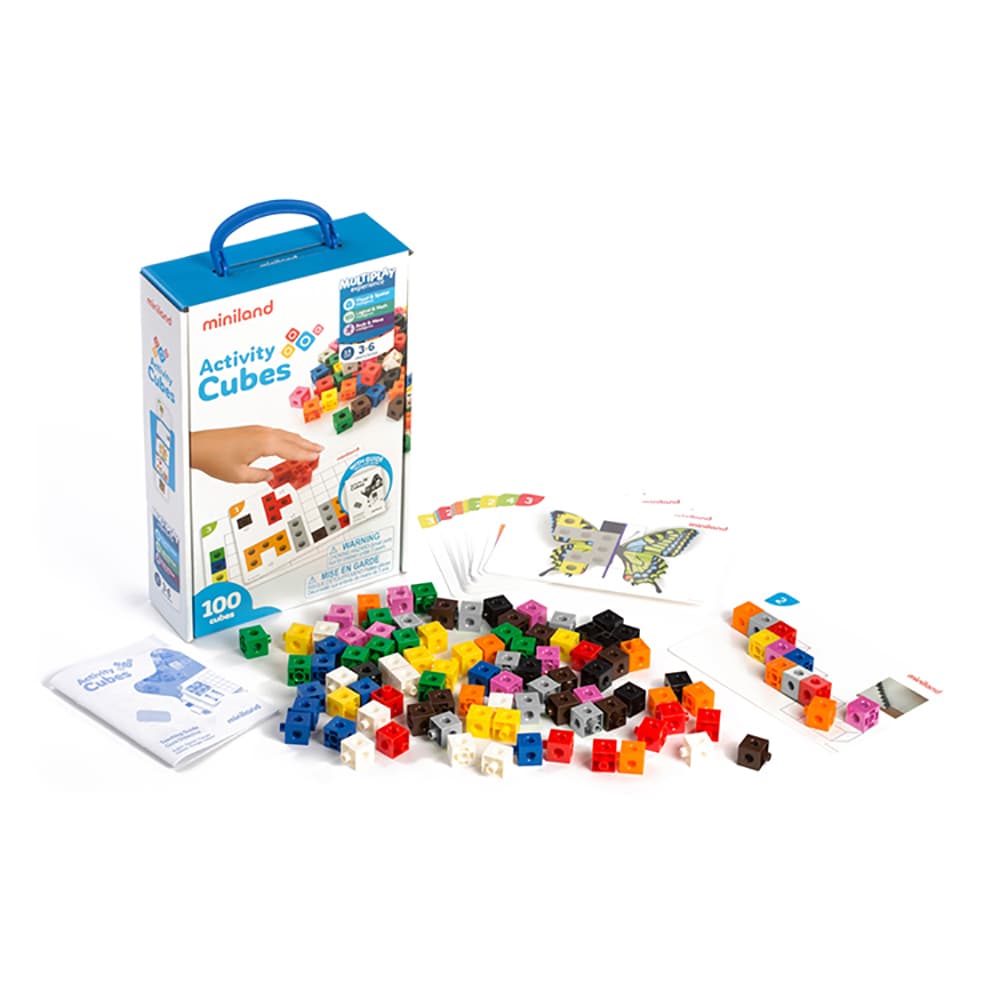 Juego matemático y lógica con Activity Cubes